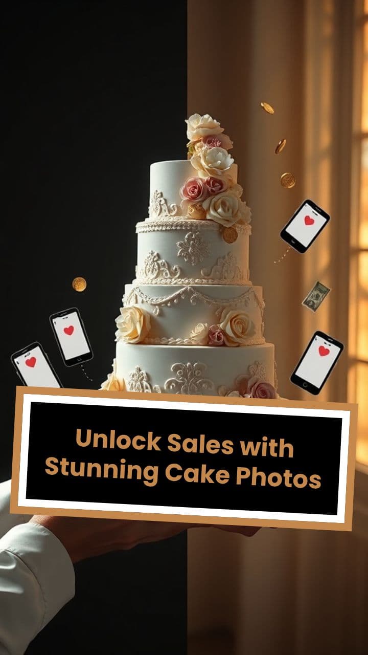 Unlock Sales with Stunning Cake Photos