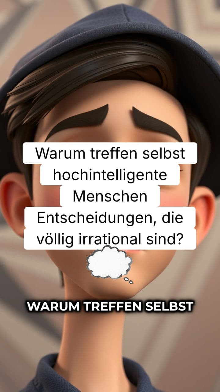 Warum Intelligenz nicht vor Irrationalität schützt