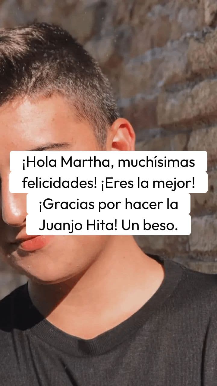 Mensaje para Martha