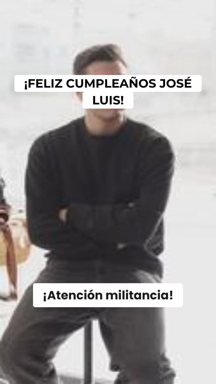 Cumpleaños Socialista de José Luis