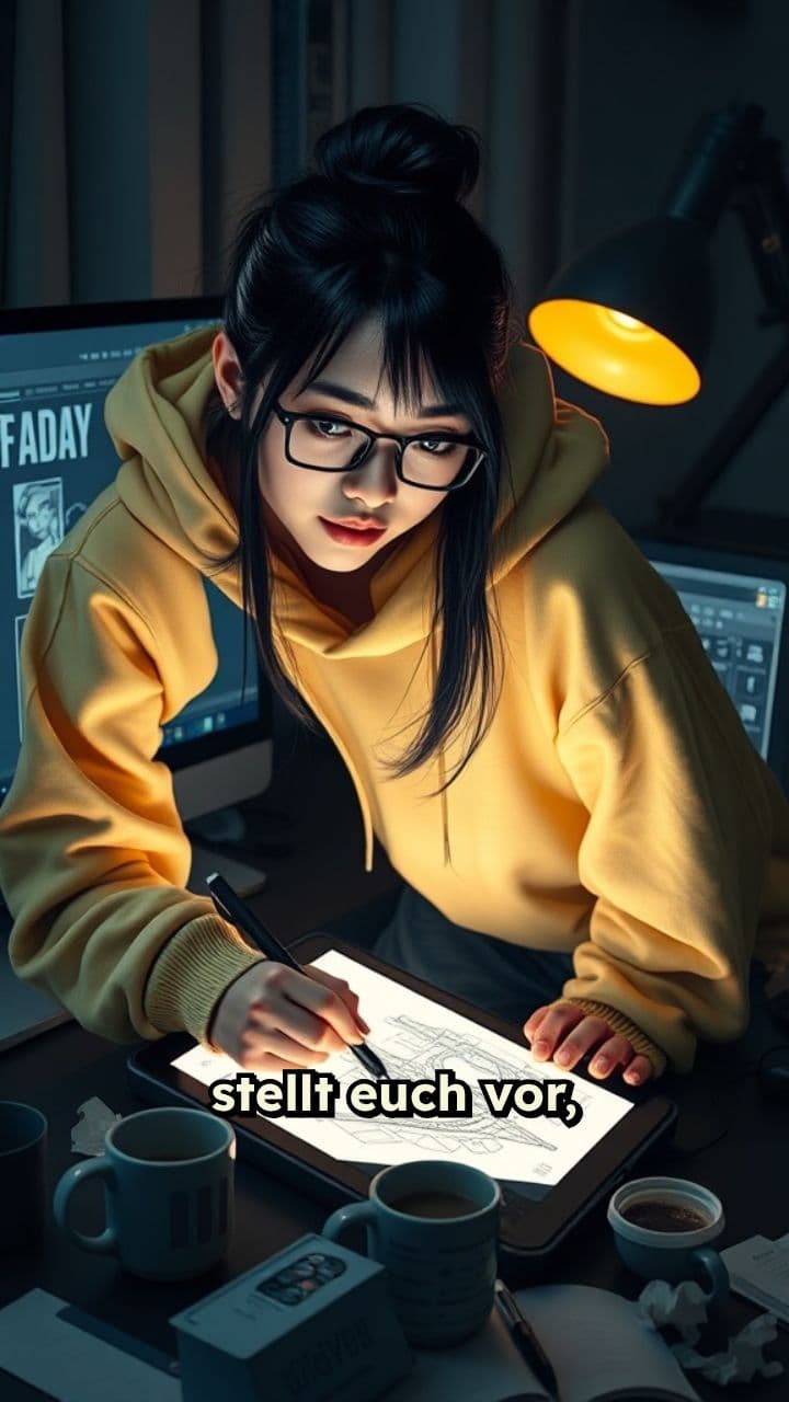 Leidenschaftlicher Animationsfilm Abschlussprojekt