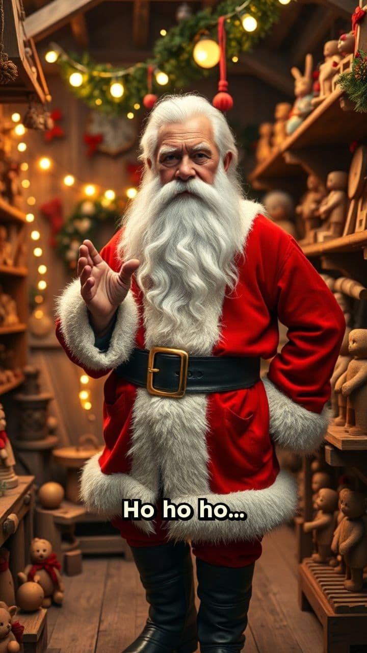 Mensagem de Natal do Pai Natal para Equipa Kalorias