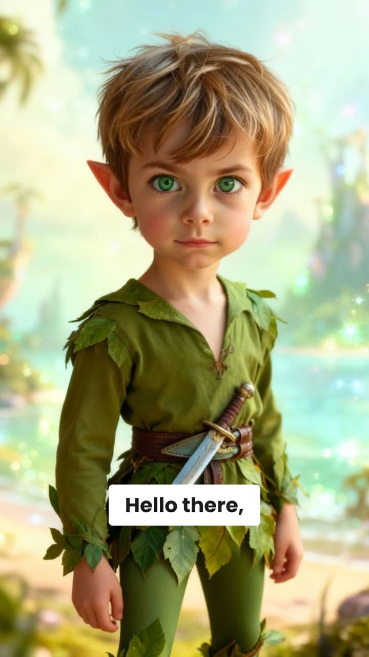 Lou's Magical Birthday Wish from Peter Pan