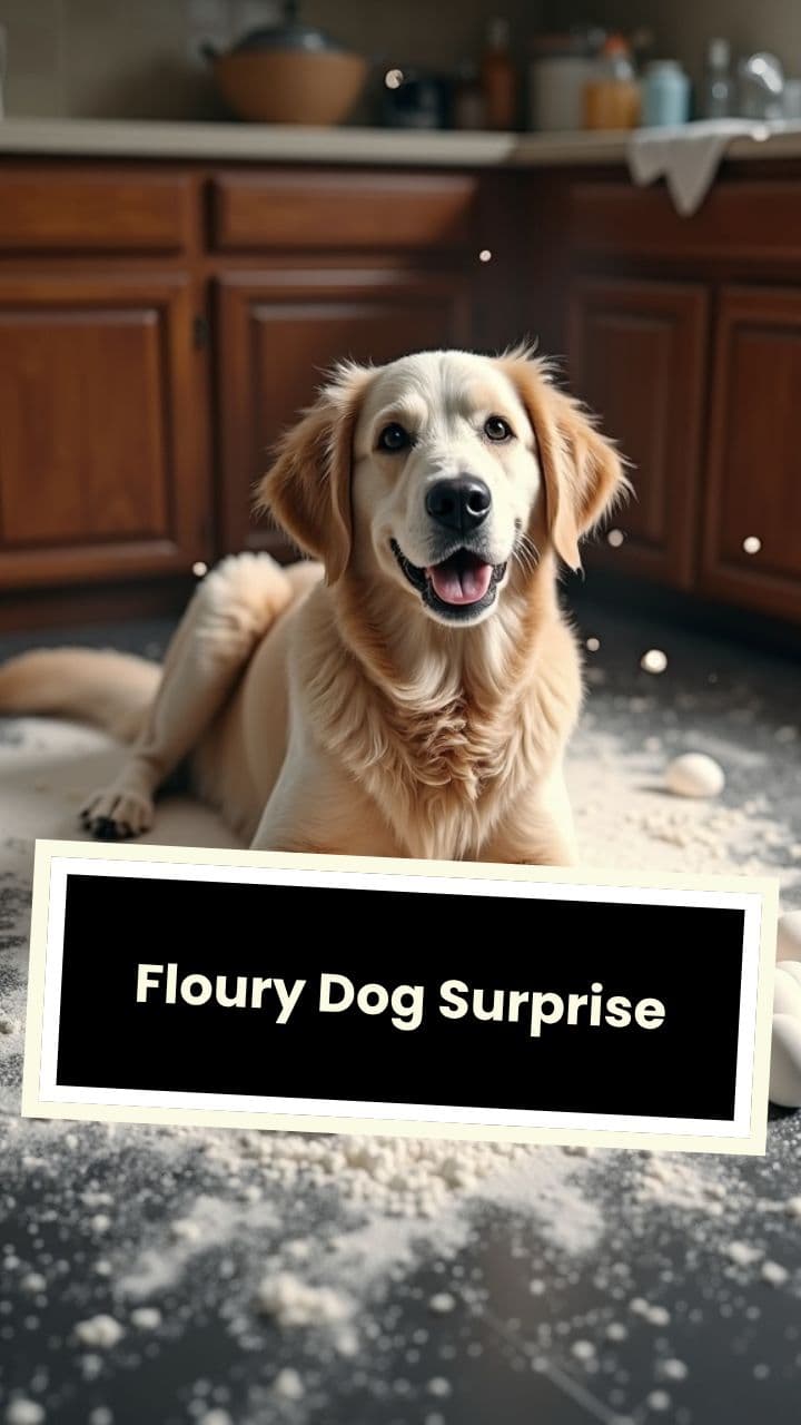 Floury Dog Surprise