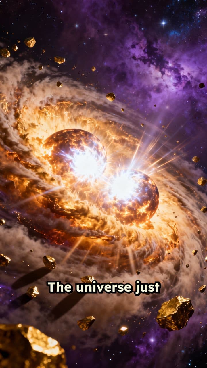 First Suspected Superkilonova Makes Gold