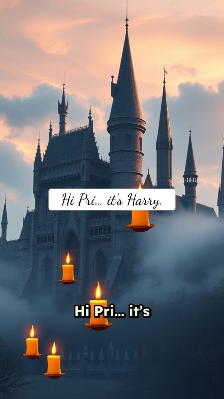 Happy Birthday, Pri — From Hogwarts