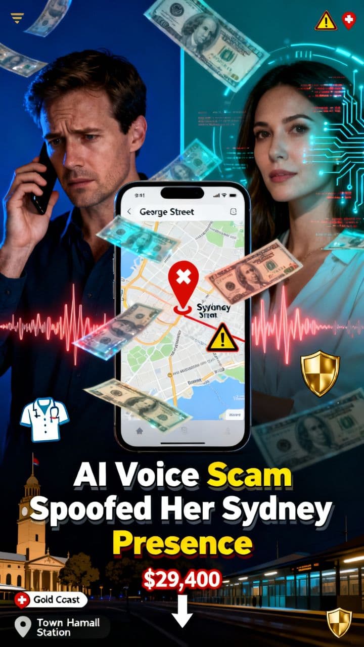 AI Voice Scam Spoofed Her Sydney Presence