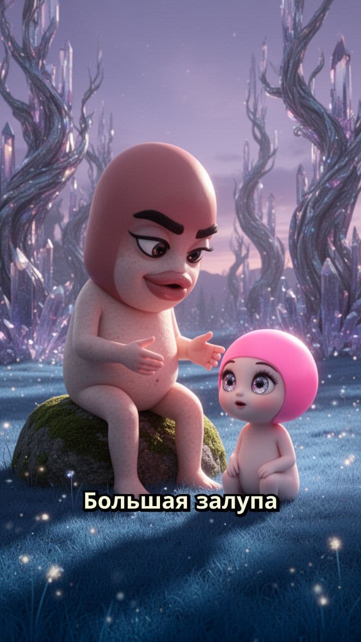 Разговор большой и маленькой залупы