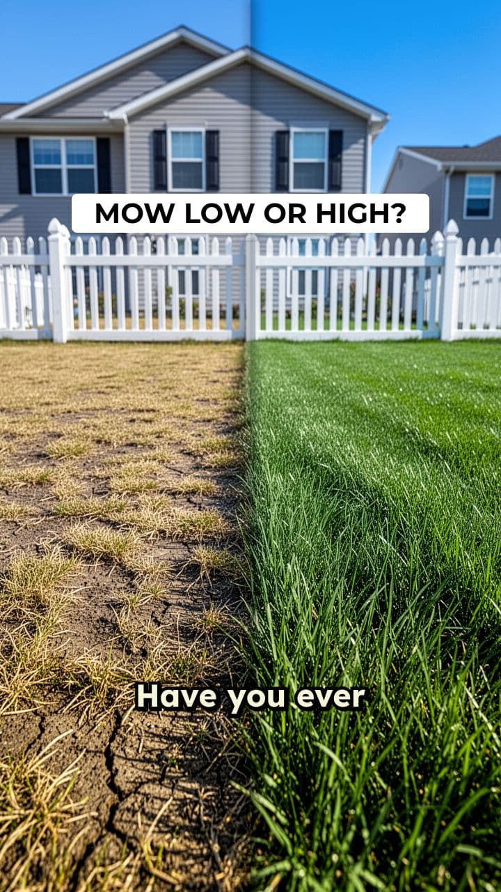 What Height Should You Mow Your Lawn?