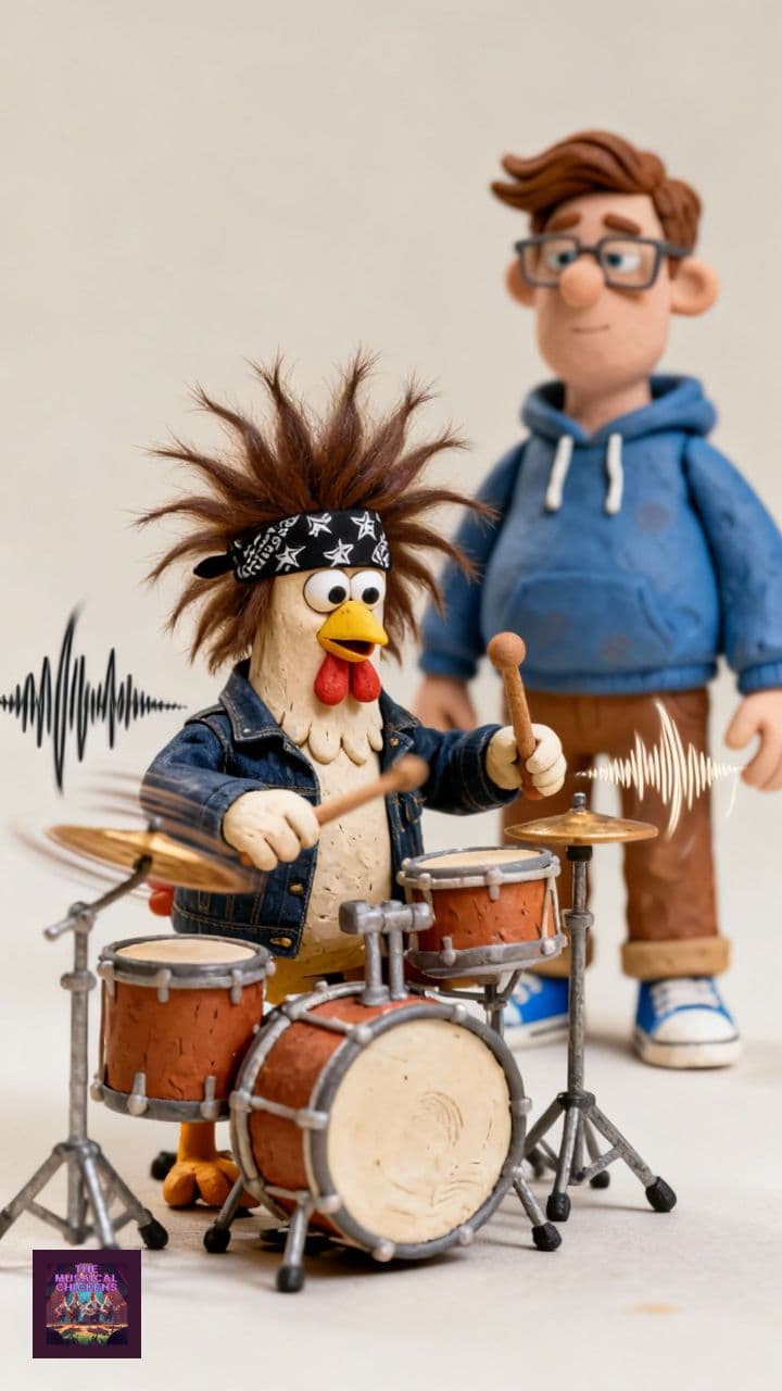 Feathers, Drums, and Poultry Art