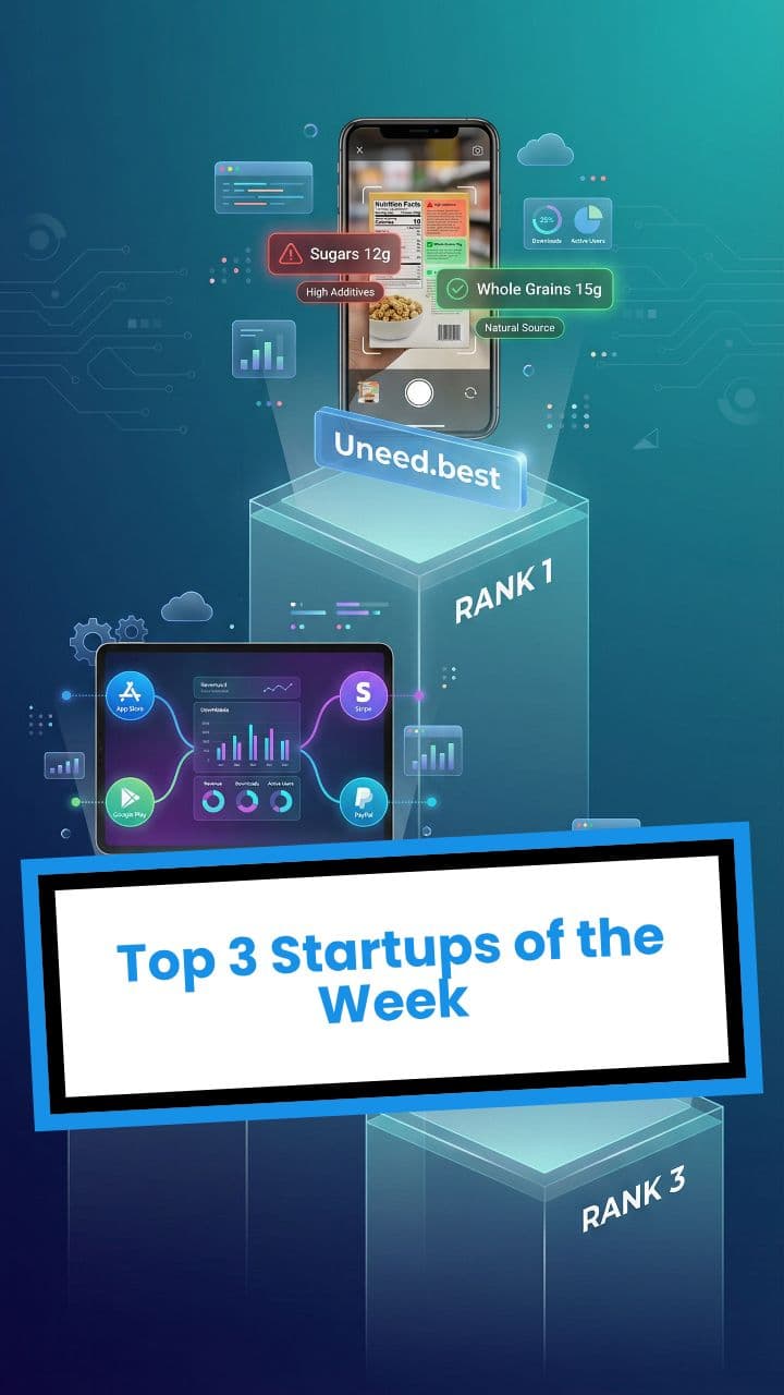 Top 3 Startups of the Week