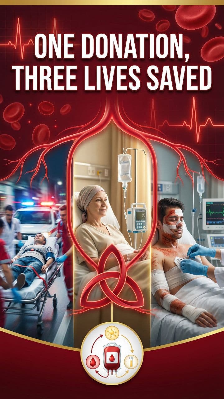 One Donation, Three Lives Saved