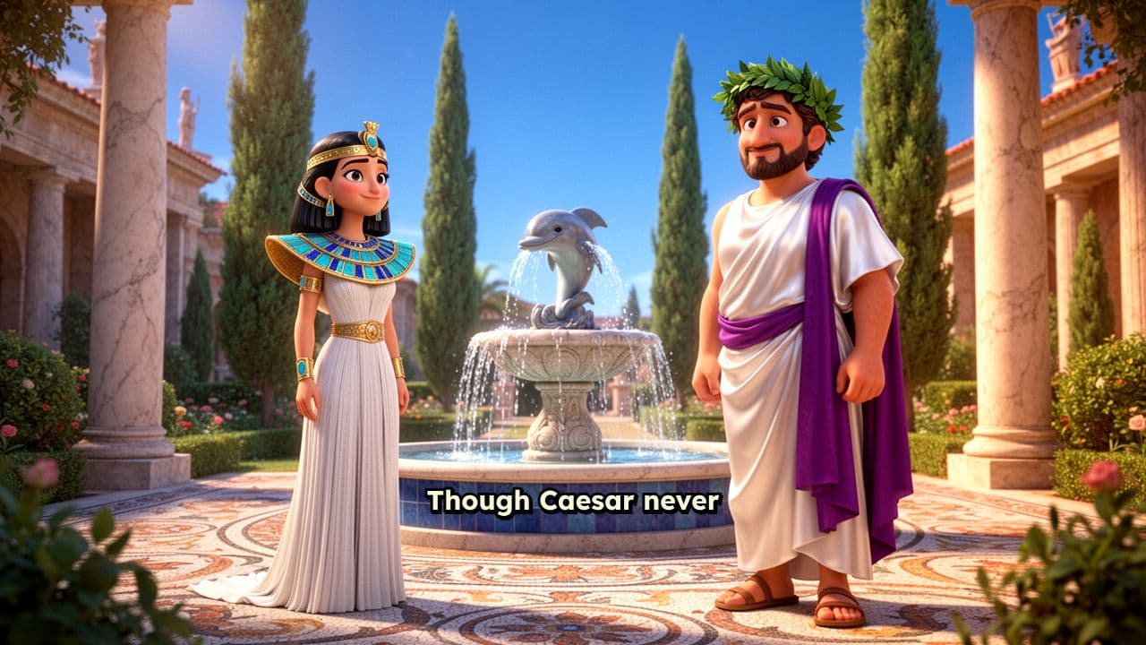 Cleopatra’s Flight After Caesar’s Assassination