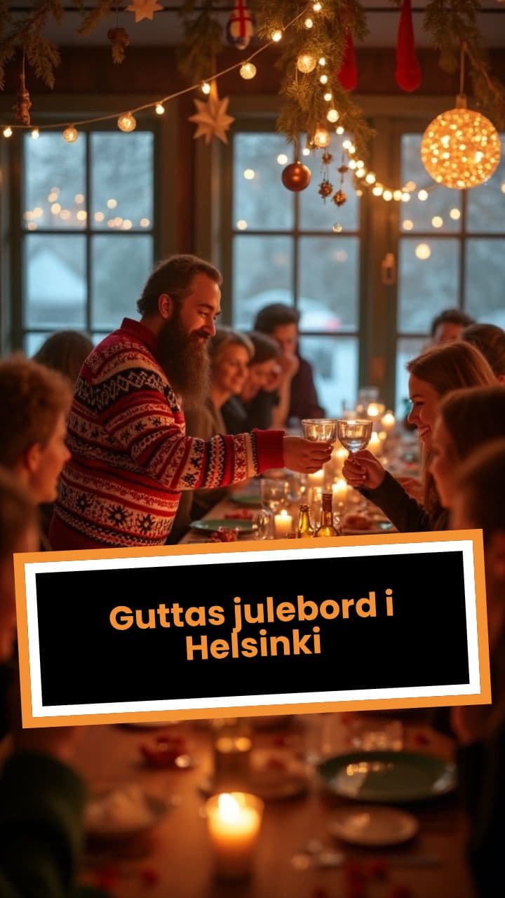 Guttas julebord (første utkast)