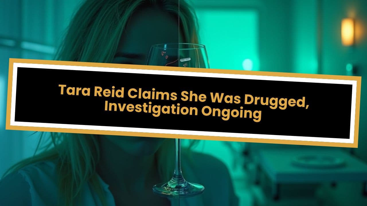 Tara Reid Claims She Was Drugged, Investigation Ongoing