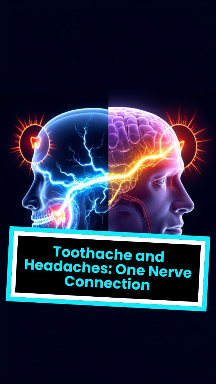 Toothache and Headaches: One Nerve Connection