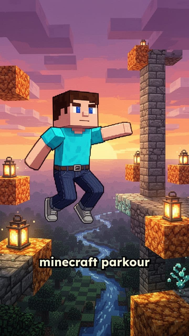 Minecraft Parkour Challenge