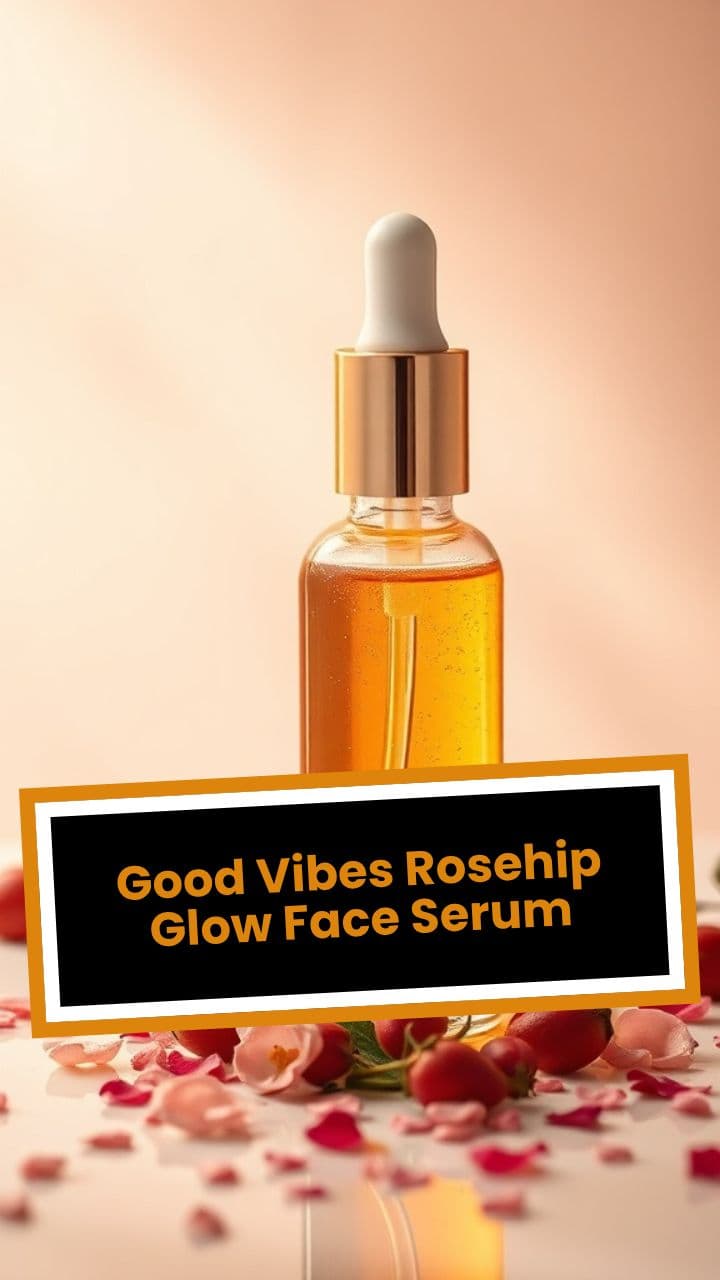 Good Vibes Rosehip Glow Face Serum