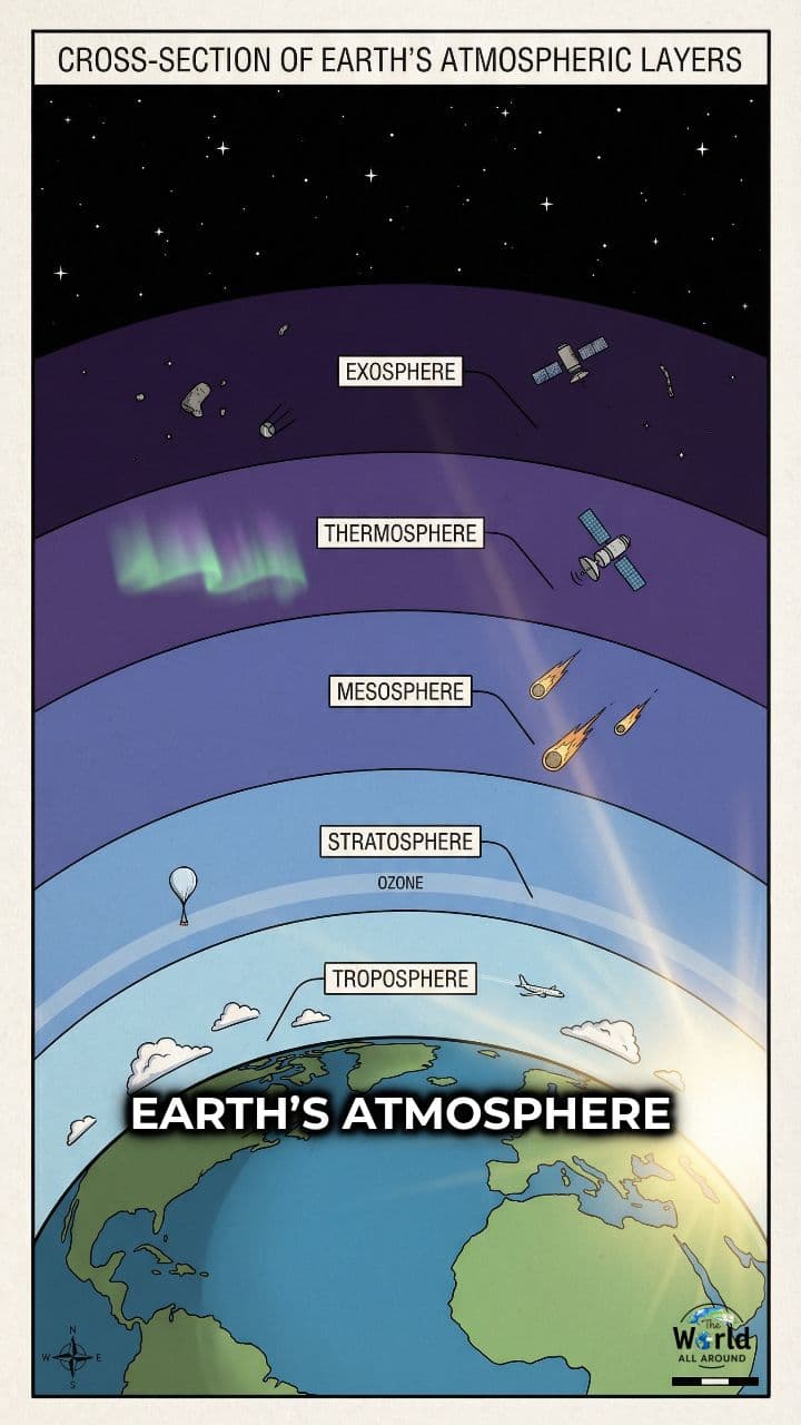 Earth’s Atmospheric Layers Explained