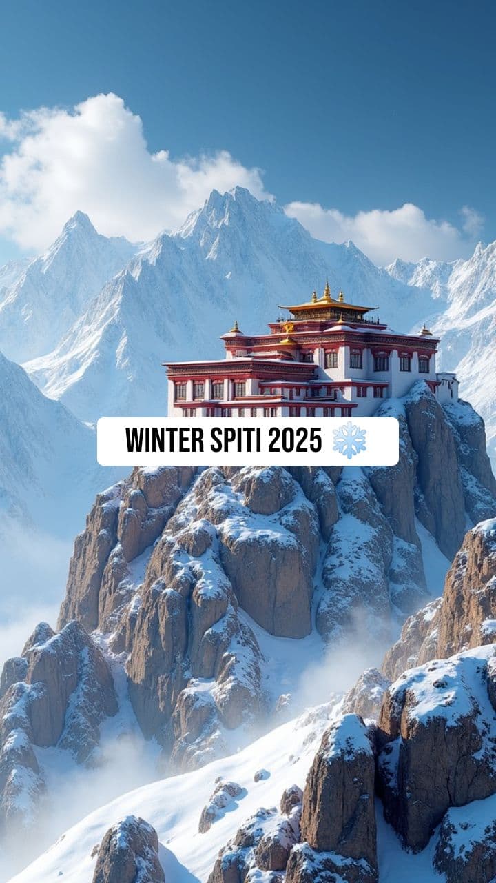 WINTER SPITI 2025: The White Desert Awaits