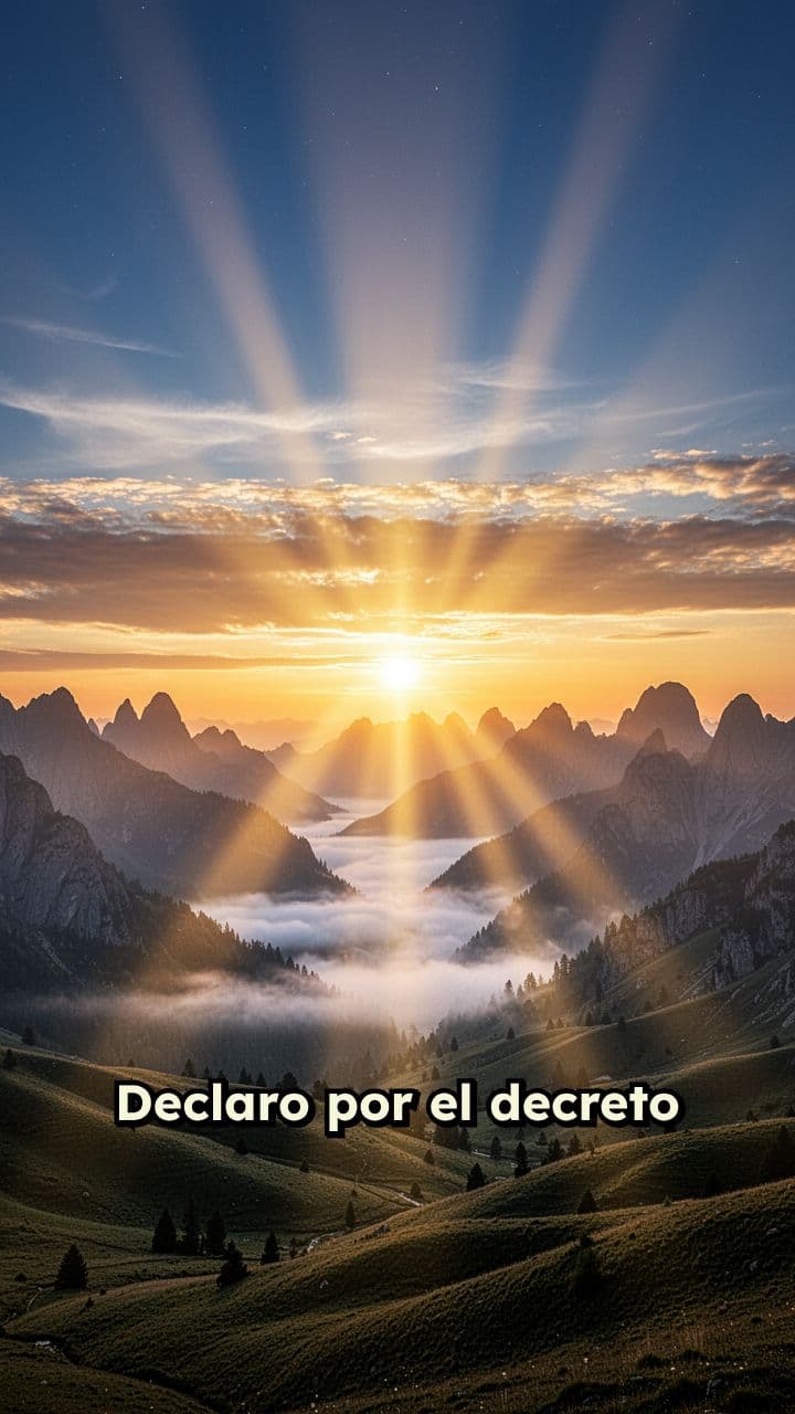 Declaración de Año Nuevo en Jesús