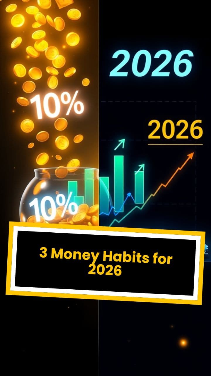 3 Money Habits for 2026