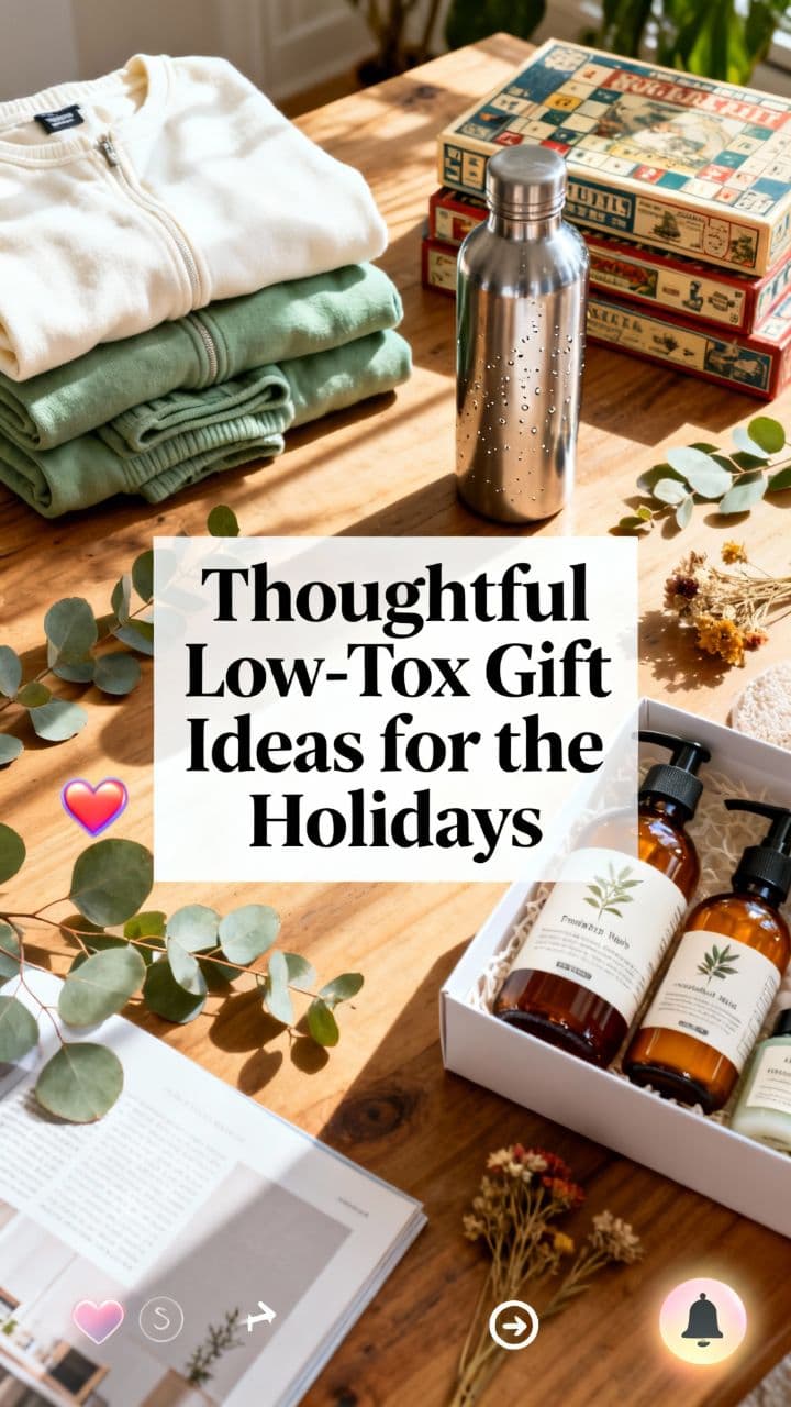 Thoughtful Low-Tox Gift Ideas for the Holidays
