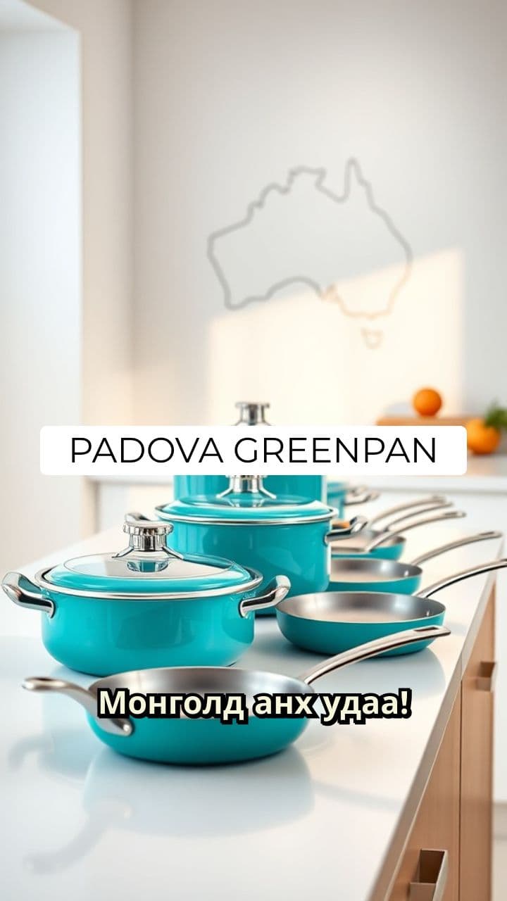Padova Greenpan 6 Set Cookware Commercial