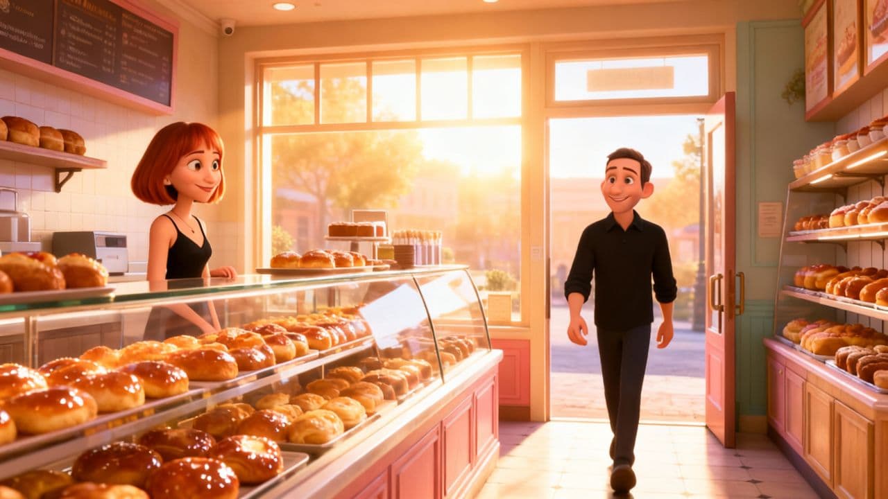 #7157 Bakery Love Story