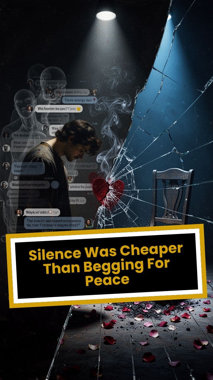 Silence Was Cheaper Than Begging For Peace