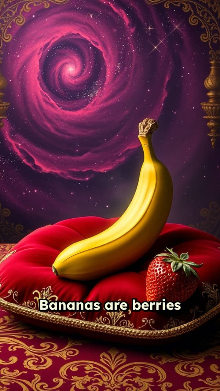 Berries Redefined: Bananas vs. Strawberries