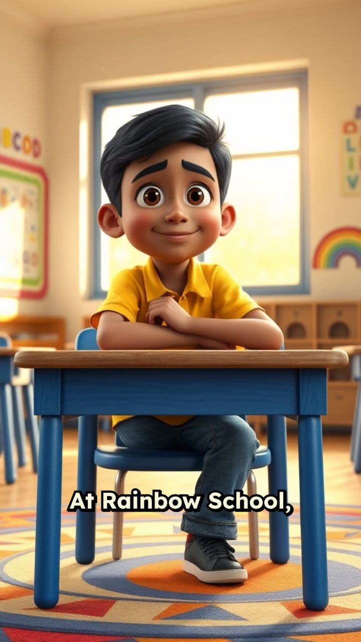 The Colorful School Day