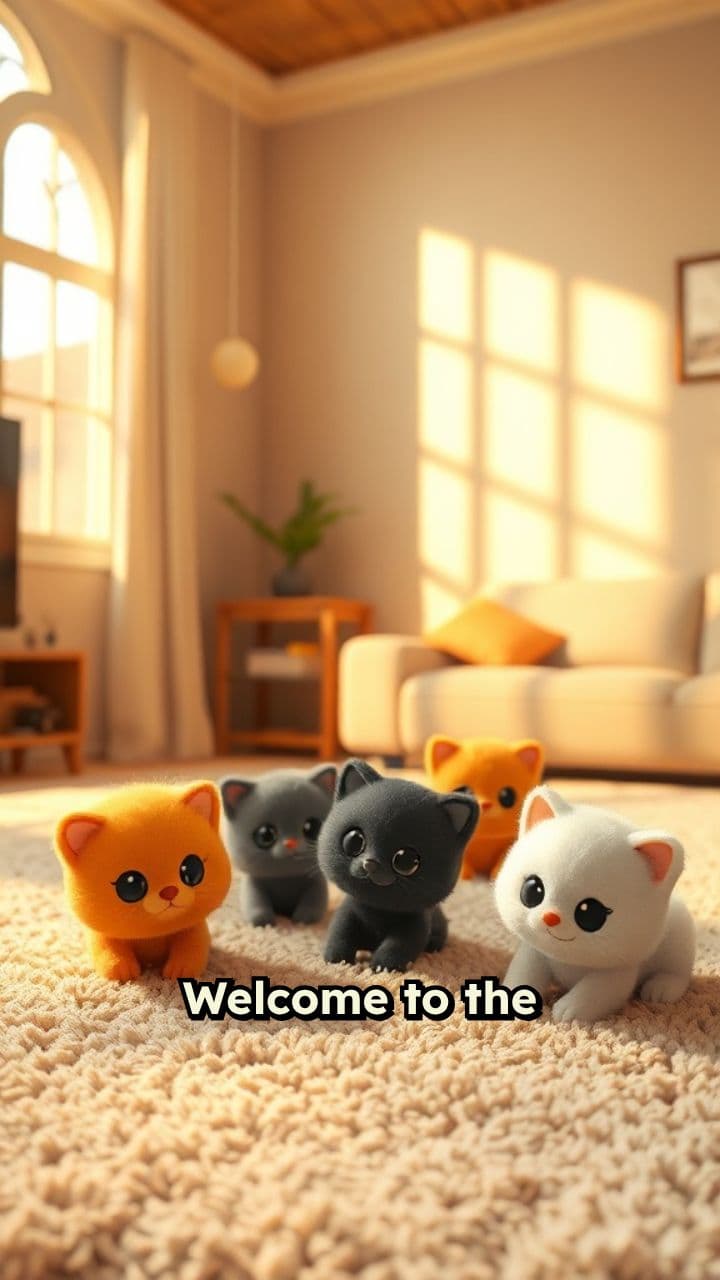 Adorable Kittens Playing