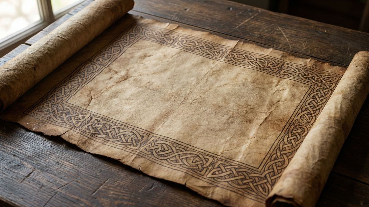 Ancient Parchment Background Loop