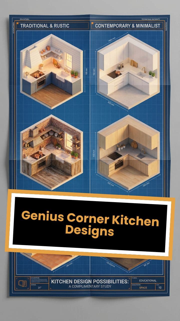 Genius Corner Kitchen Designs
