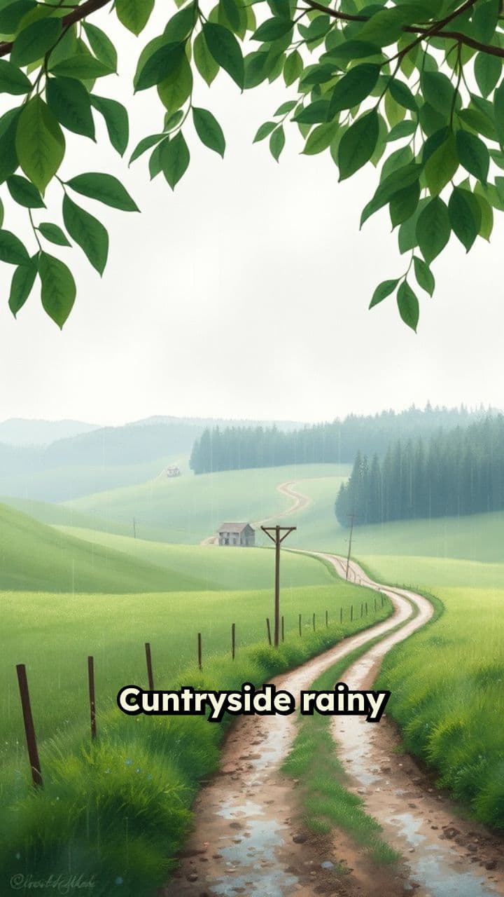 Rainy Day in the Countryside