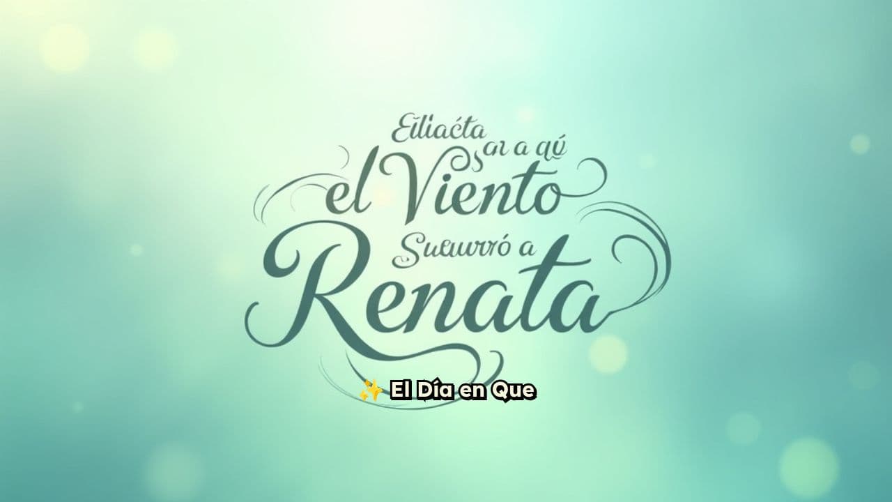 El Susurro del Viento a Renata