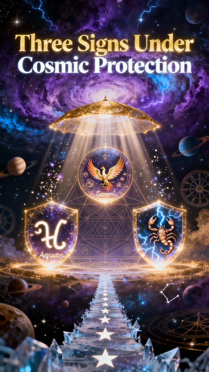 Three Signs Under Cosmic Protection