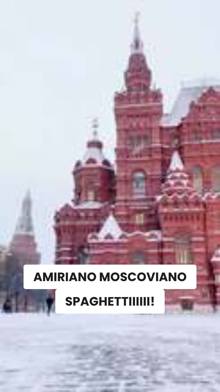 Il Risveglio dello Spaghettifante a Mosca