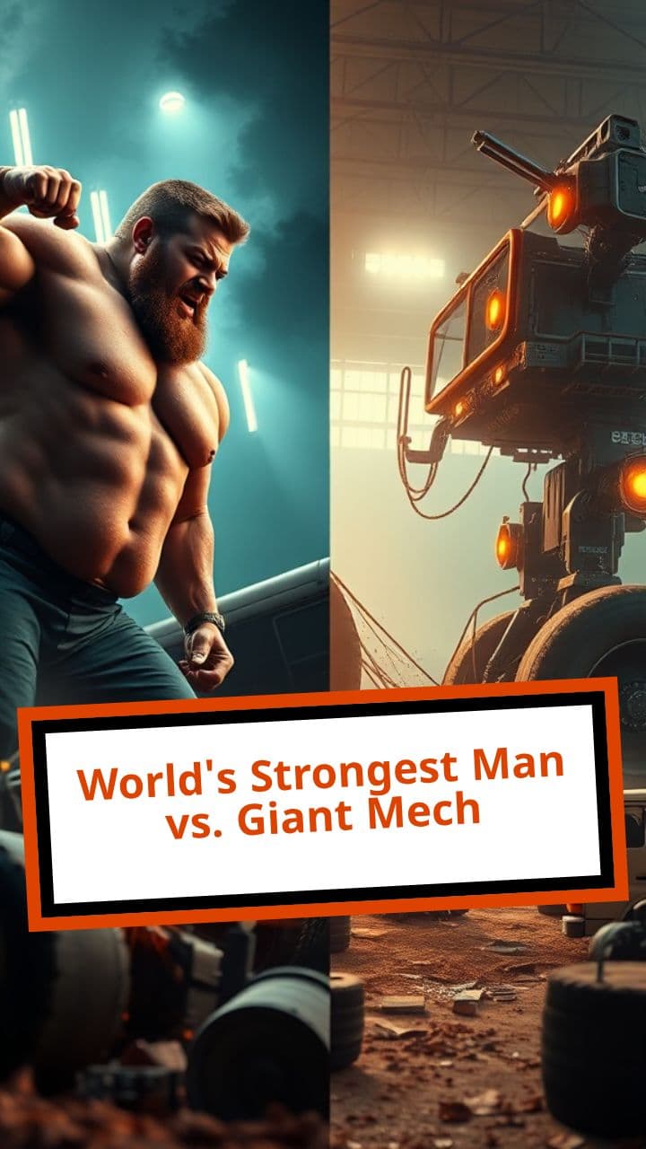 World's Strongest Man vs. Giant Mech