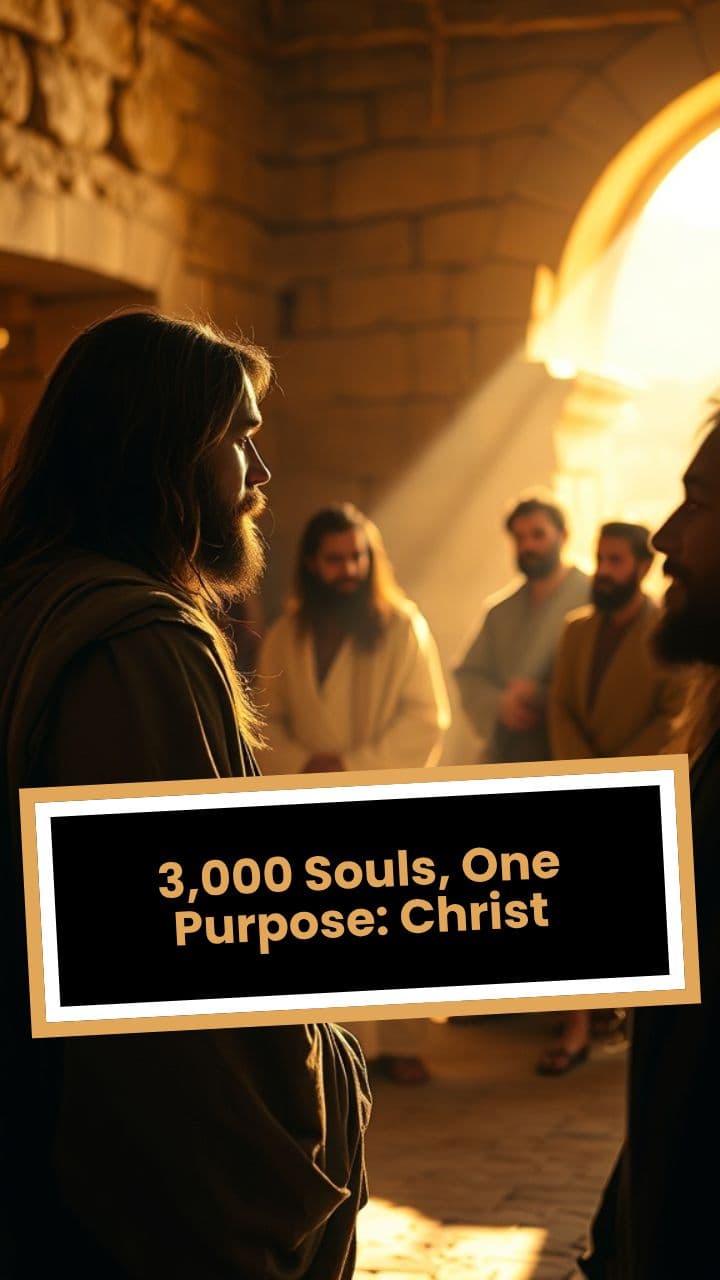 3,000 Souls, One Purpose: Christ