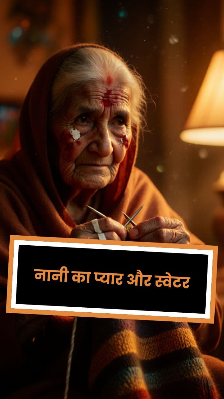 नानी का प्यार और स्वेटर