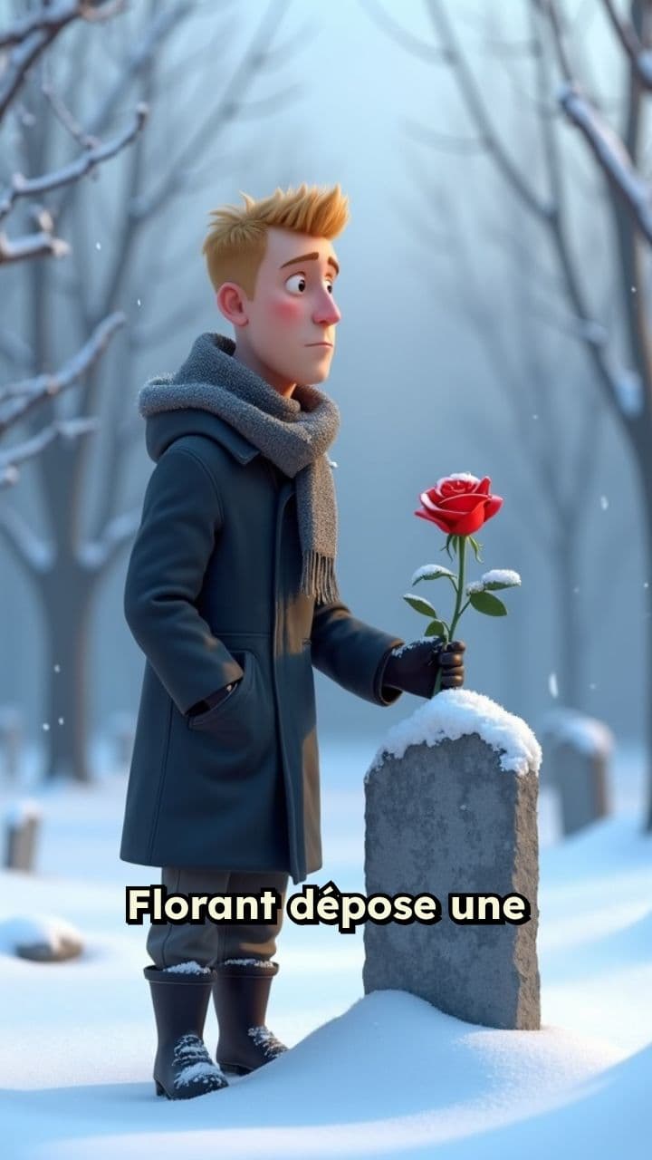 Hommage dans la neige