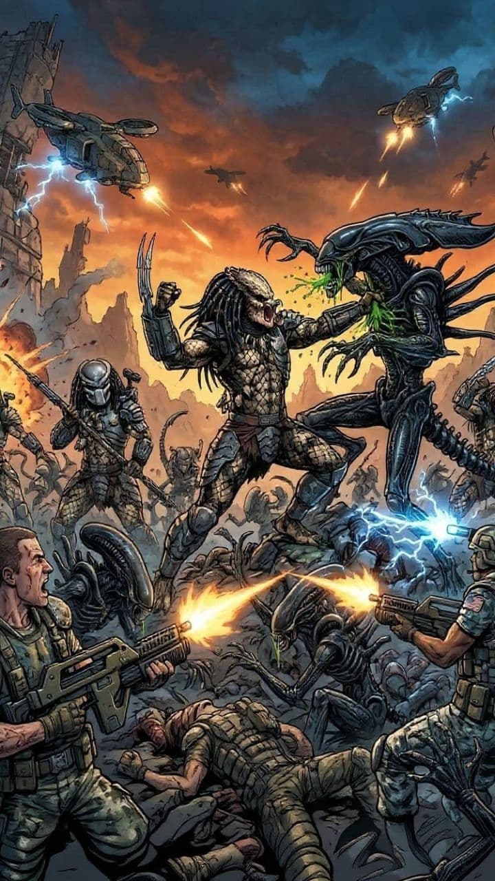 Alien vs Predator: Live Action War