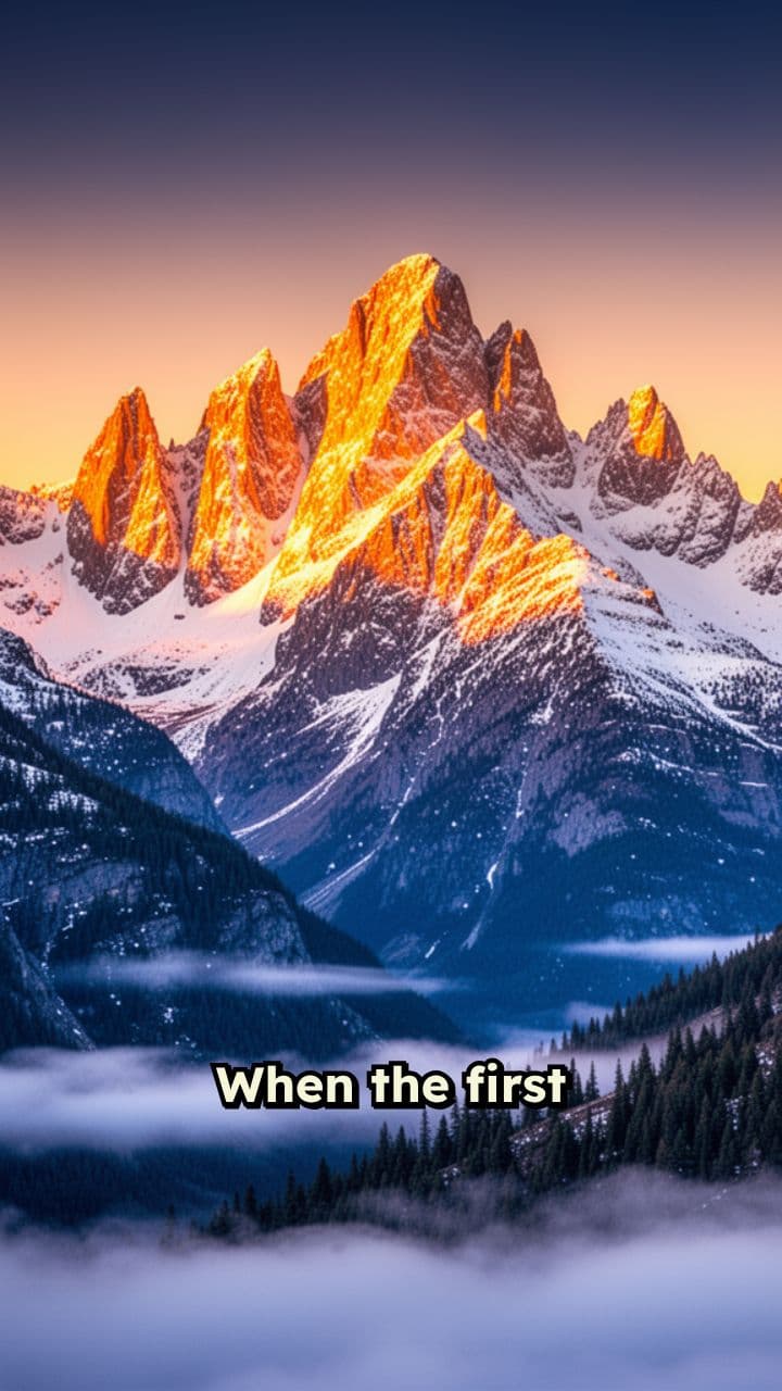 Majestic Mountain Dawn