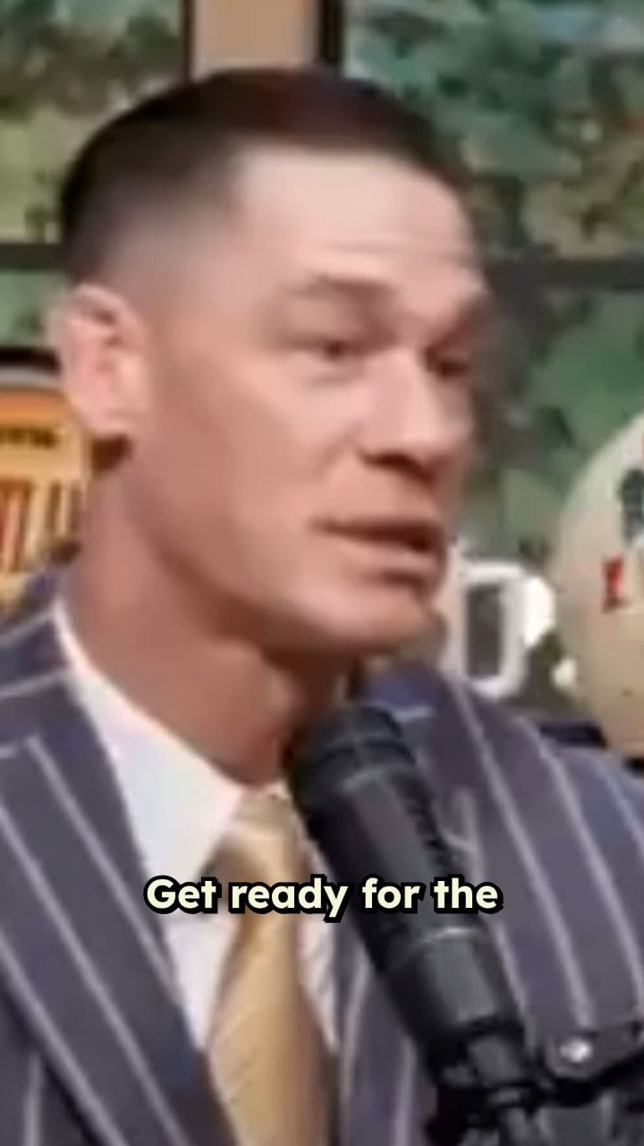 John Cena's Final WWE Merchandise Drop