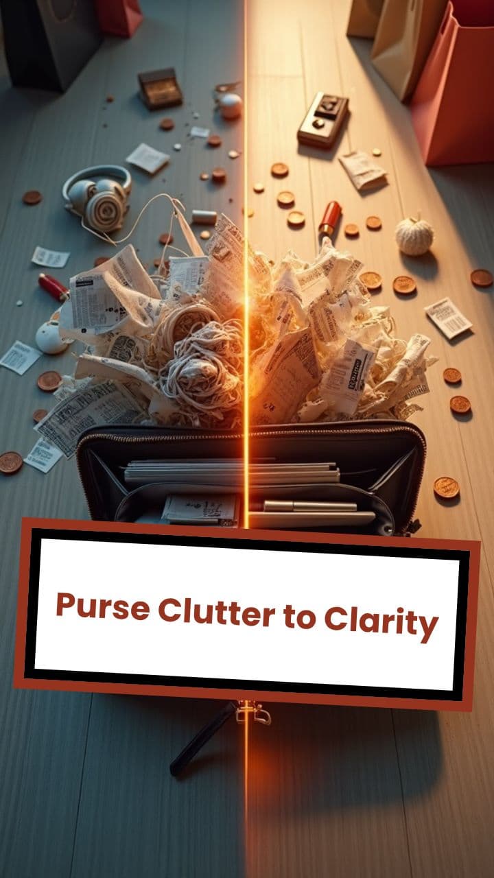 Purse Clutter to Clarity