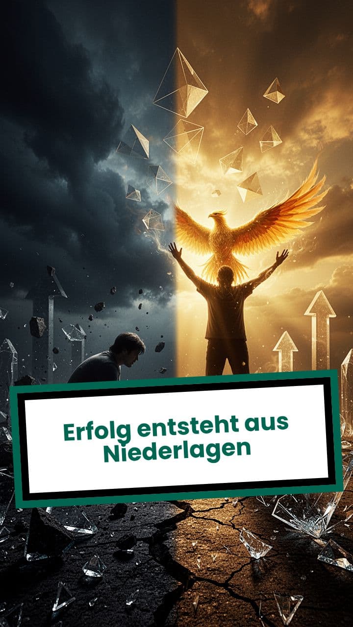 Erfolg entsteht aus Niederlagen