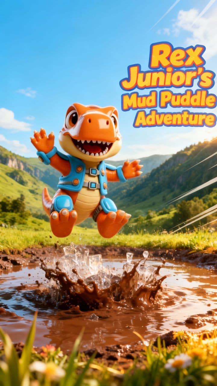 Rex Junior's Mud Puddle Adventure