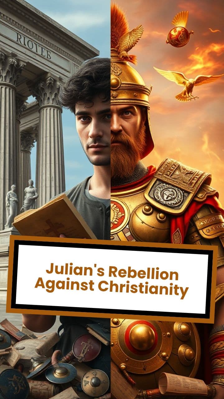 Julian's Rebellion Against Christianity
